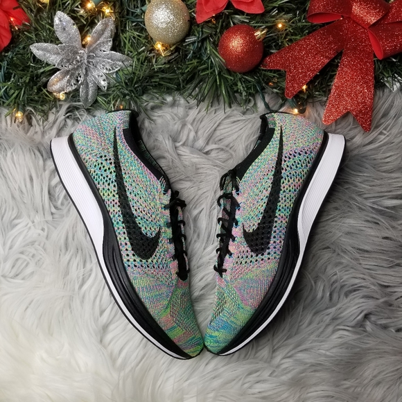 Nike Shoes - Nike Flyknit Racer Multi-Color Running Shoes